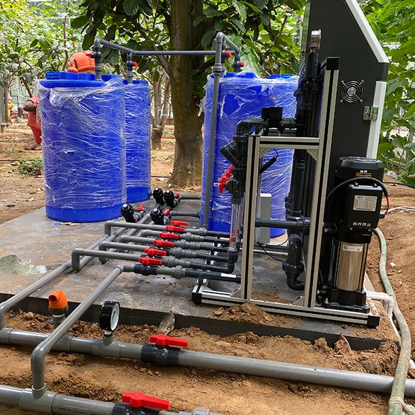 水肥一体化项目实施方案示意图节水灌溉云农业包头