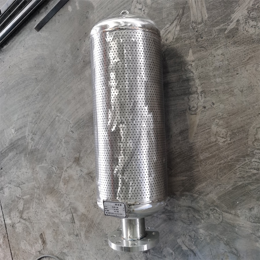 华银批发压缩机排气消音器-压缩机排气消声器厂家制造