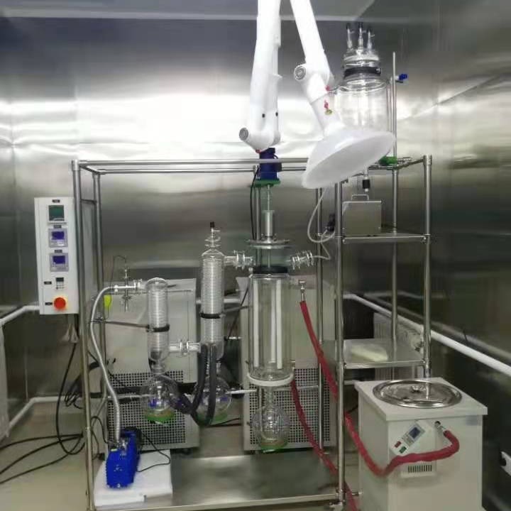 刮膜式分子蒸馏装置 实验室短程分子蒸馏设备 抗腐蚀 杭州安研 AYAN-F60  源头厂家直销  一件起售 质量保证