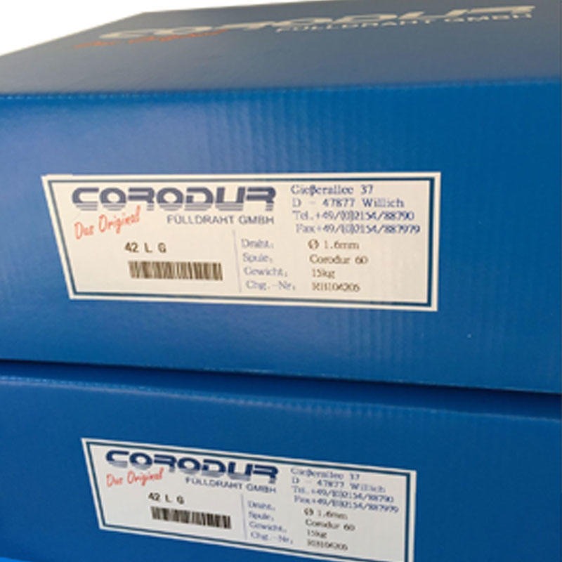 原装正品 德国克虏度CORODUR 70耐磨堆焊药芯焊丝