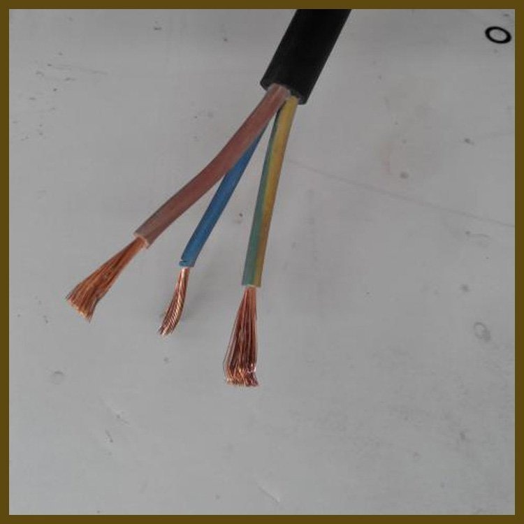 MYQ矿用照明电缆3x2.5 500V矿缆3x1.5