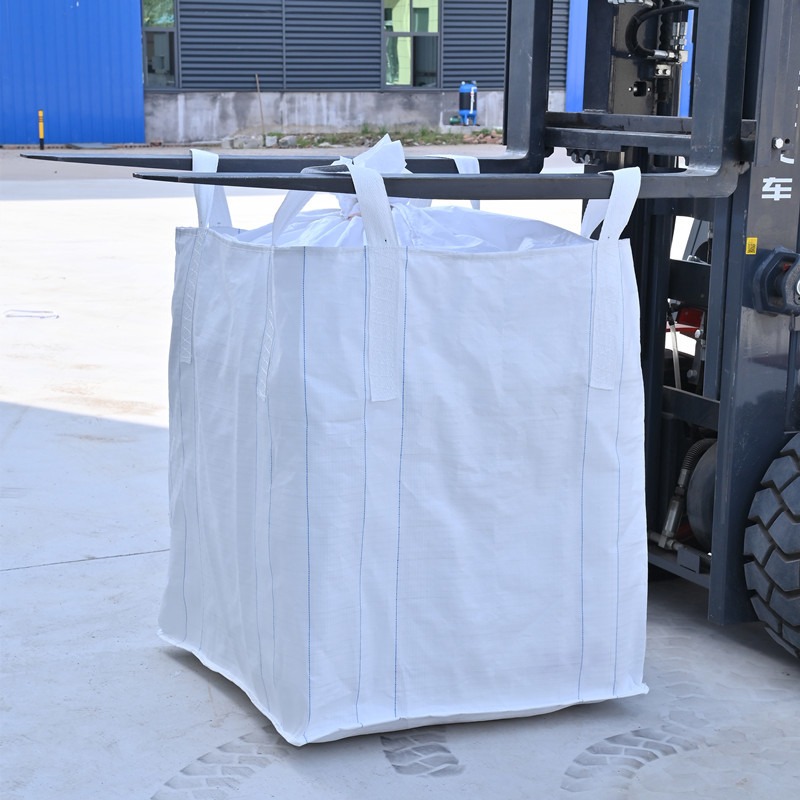 1.2t吨袋敞口平底加强编织袋吨包袋工业污泥集装吊带吨袋 邦耐得塑编