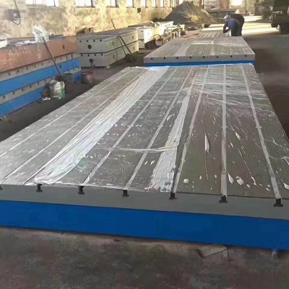 河北远鹏铸铁检验平板 划线平台 大型试验铁板 按需定制