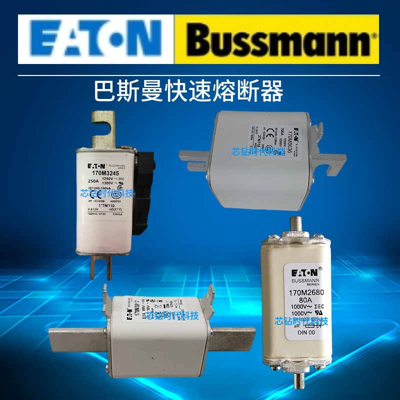 巴斯曼bussmann伊顿全系列全新原装快速熔断器170M7498 170M7488 170M7622图片