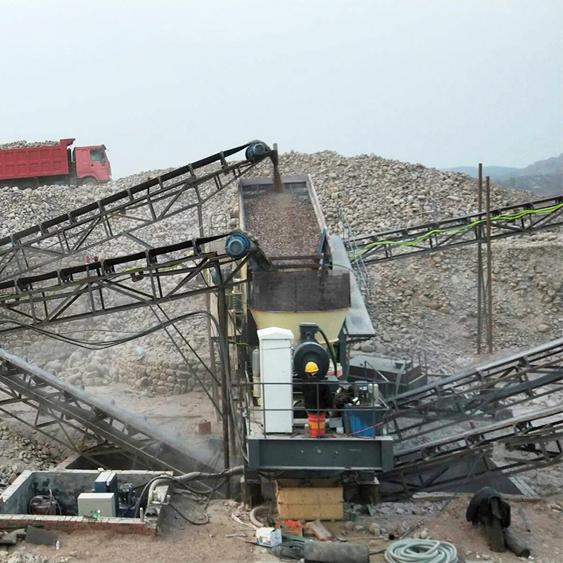 大型矿山花岗岩砂石料加工成套设备,日产1万吨破碎生产线配置方案机械设备厂家直销