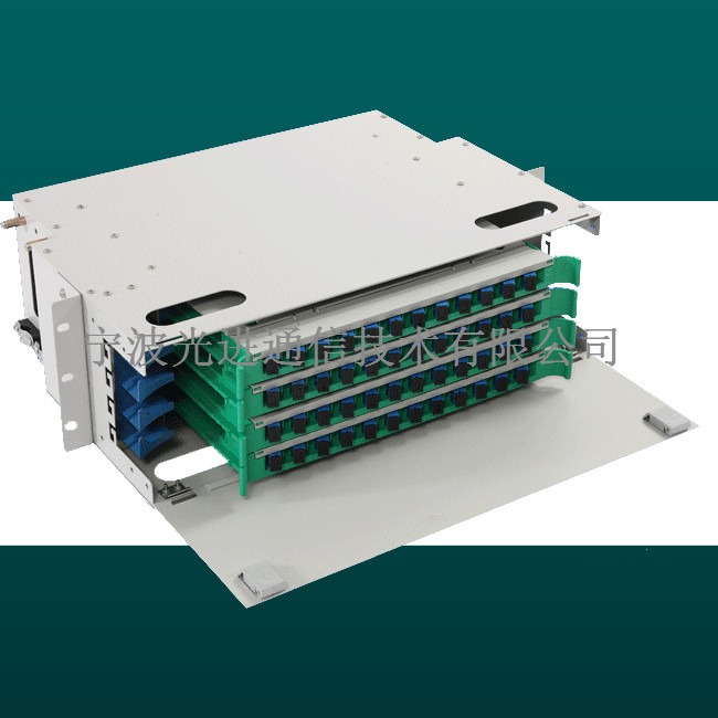 144芯ODF单元箱 产品概述 19英寸安装 ODU熔配单元箱 安装指导 ODF光纤配线架 一体化单元箱 机房布线图片