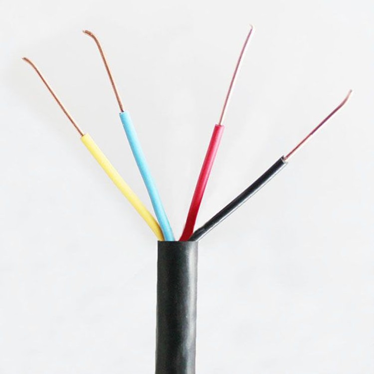 RVV电缆4*1.5RVV软芯电源电缆4*2.5信号线 300/500V