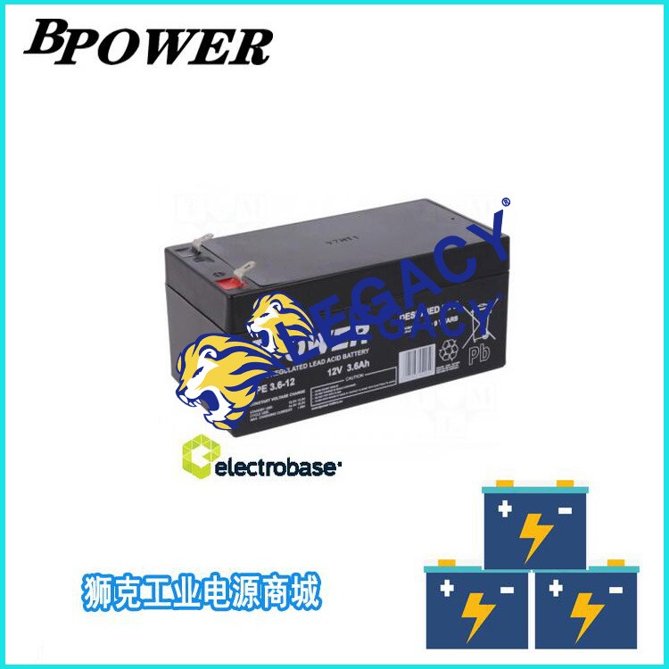 美国BPower蓄电池12V9AH BV9-12 配套UPS电池