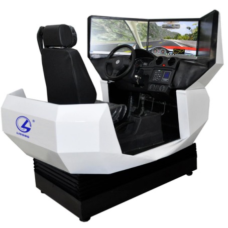 理工科教LG-SD03型 4D动感汽车驾驶模拟器虚拟仿真驾驶模拟器、汽车驾驶模拟器虚拟仿真装置、汽车驾驶模拟器虚拟仿真台图片