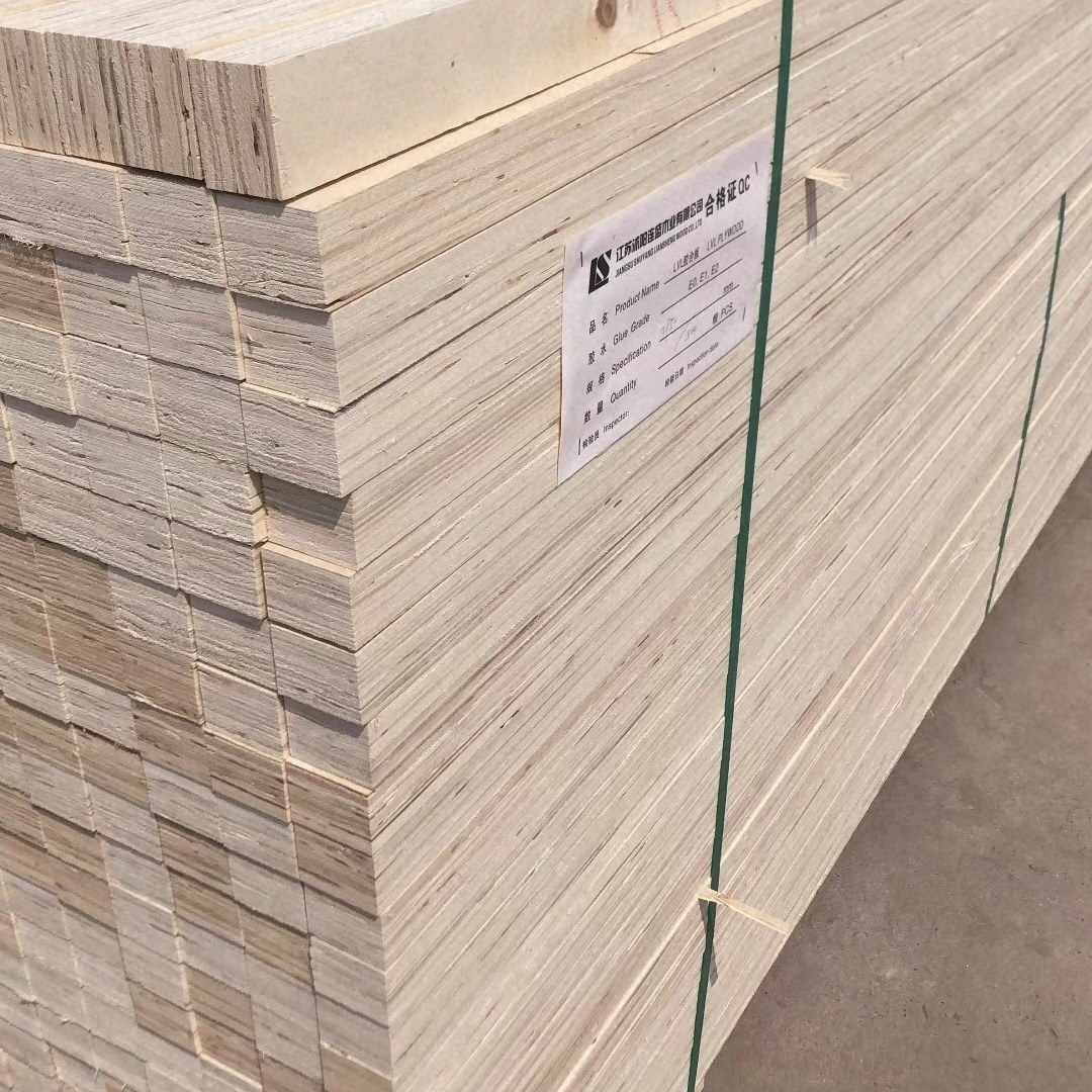 杨木LVL单板顺向层积材 连盛木业专业生产60008080包装材LVL支持定尺定制