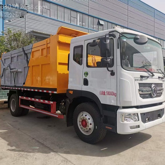 东风多利卡D9对接式垃圾车     环卫垃圾车    压缩对接式垃圾车工厂