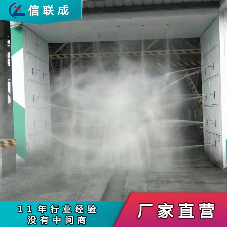 高压微雾加湿系统 工地除尘围挡喷淋机 桂林厂家 规格齐全图片