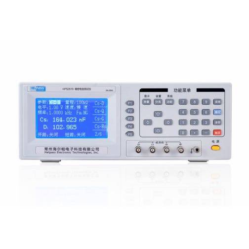 HPS2619电容测试仪 50Hz-200kHz 精密高频电容测试仪HPS2617型
