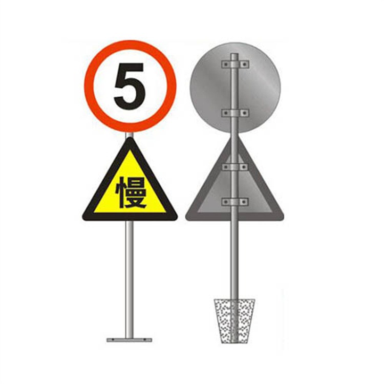 交通标志杆 T型八角信号灯杆 镀锌标识杆 鑫熙全国供应