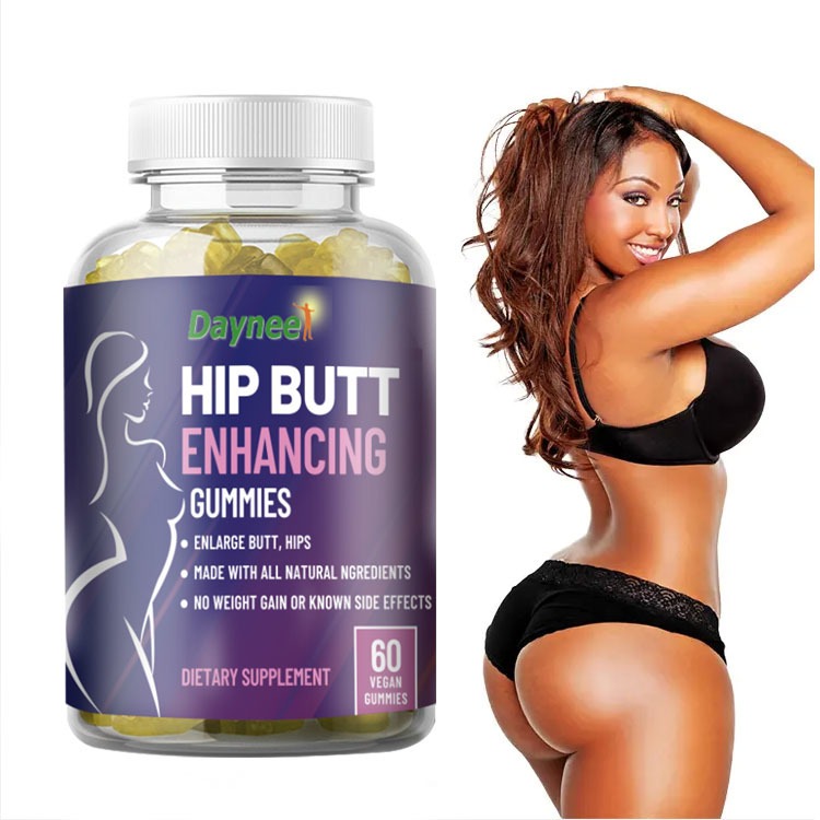 Private Label OEM Butt Booster Booty Gummy Enlargement Hip