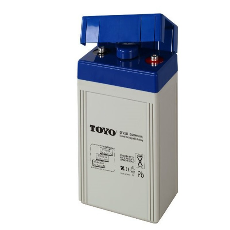 TOYO东洋蓄电池2V200AH-XQ 免维护铅酸蓄电池 UPS/EPS储能电池图片