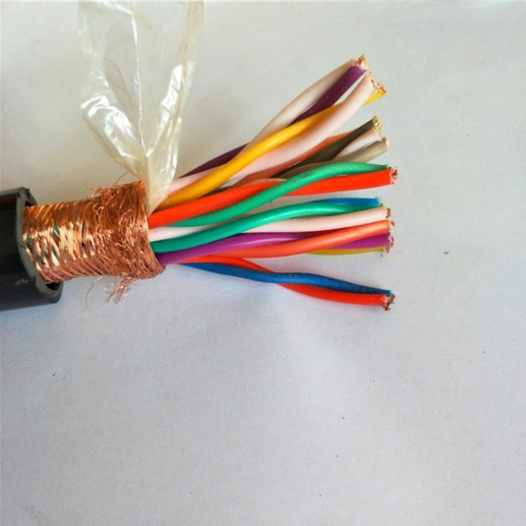 MKVVRP矿用屏蔽控制电缆 阻燃信号电缆8*0.75 8*1.0
