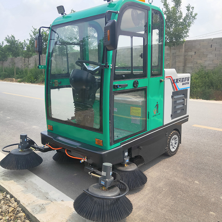 小型驾驶式扫路车 驾驶式工业扫地车 祥运 新能源电动小型扫路车 行情价格