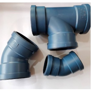威文生产新逸牌HDPE静音管，螺旋特殊单立管，同层排水