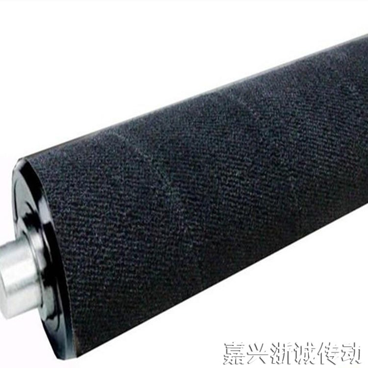 黑绒包辊布用于经编机包辊筒起防滑作用 卷布机纺织机包辊糙面黑绒皮配件 黑绒布刺毛皮图片