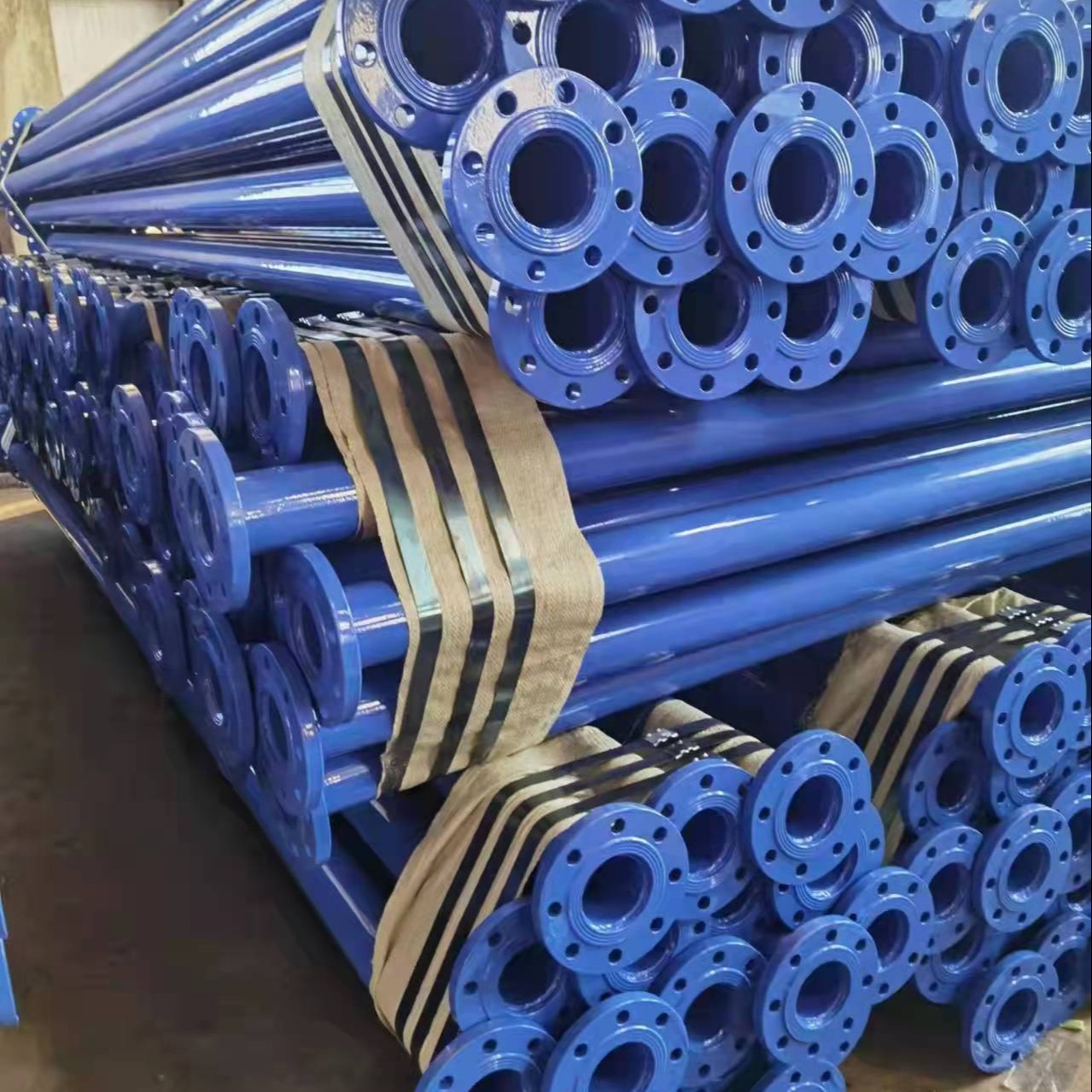 环氧涂塑复合钢管生产制造厂家  加强级外PE内EP钢管加工厂家  河南承插式涂塑复合钢管厂家