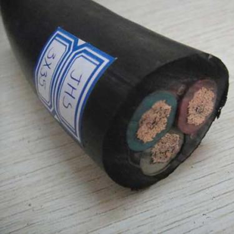 3X351X10耐高温防水电缆 潜水电机电缆 银顺牌 JHS防水电缆