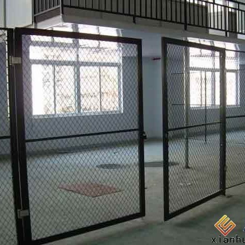 河北车间隔离网厂 仓储分类隔断围栏 可移动带门护栏网 隔离栅