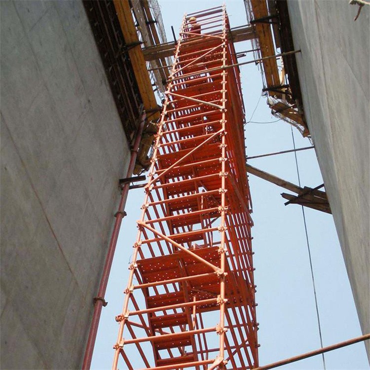 基坑安全爬梯 宇鑫 路桥施工安全爬梯 装配式安全爬梯
