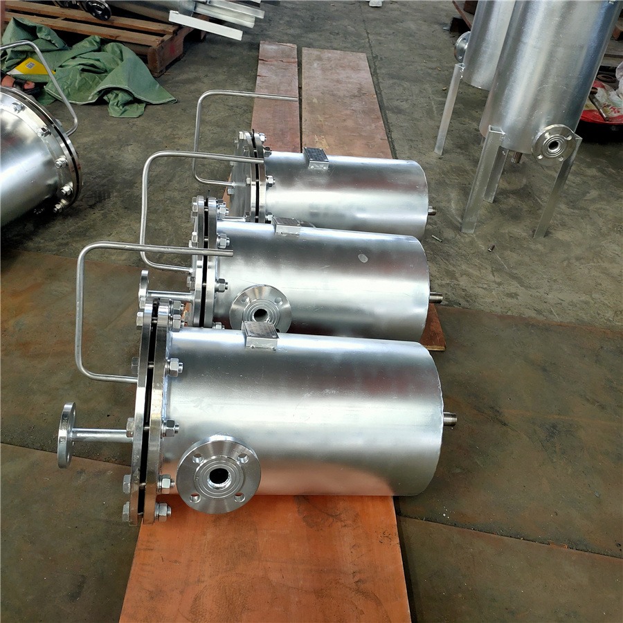 华银供应汽水取样器  蒸汽取样冷却器  不锈钢双盘管设计