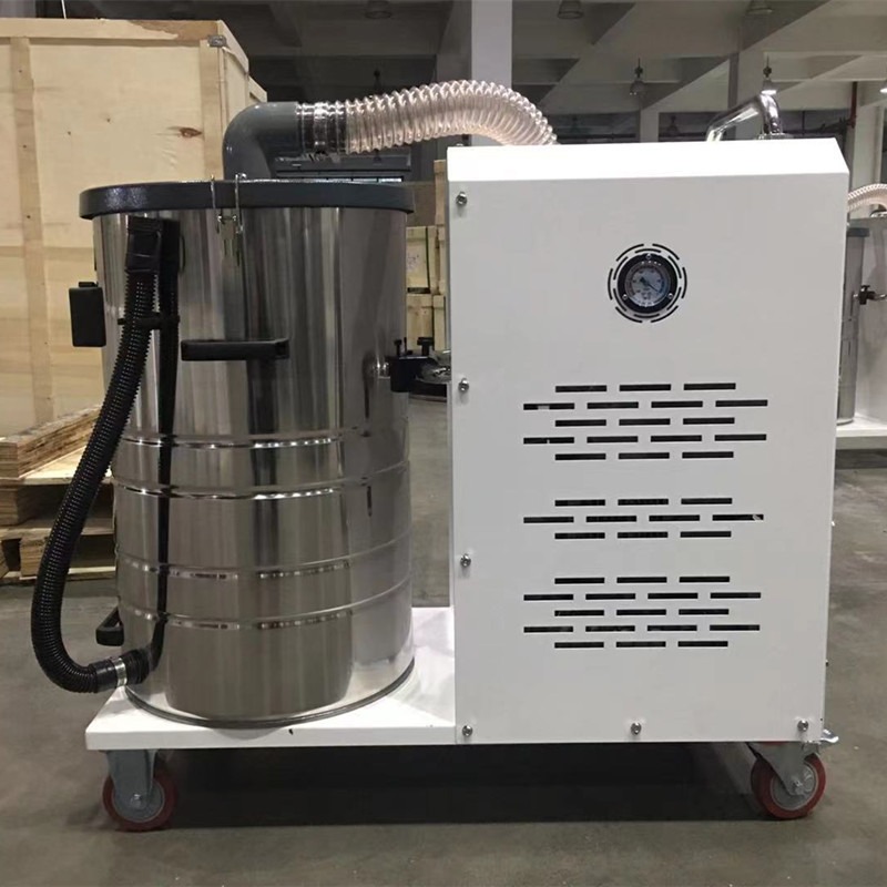 工厂现货DL-3000移动式工业吸尘器3KW粉尘收集机铣槽机配套小功率吸尘器图片