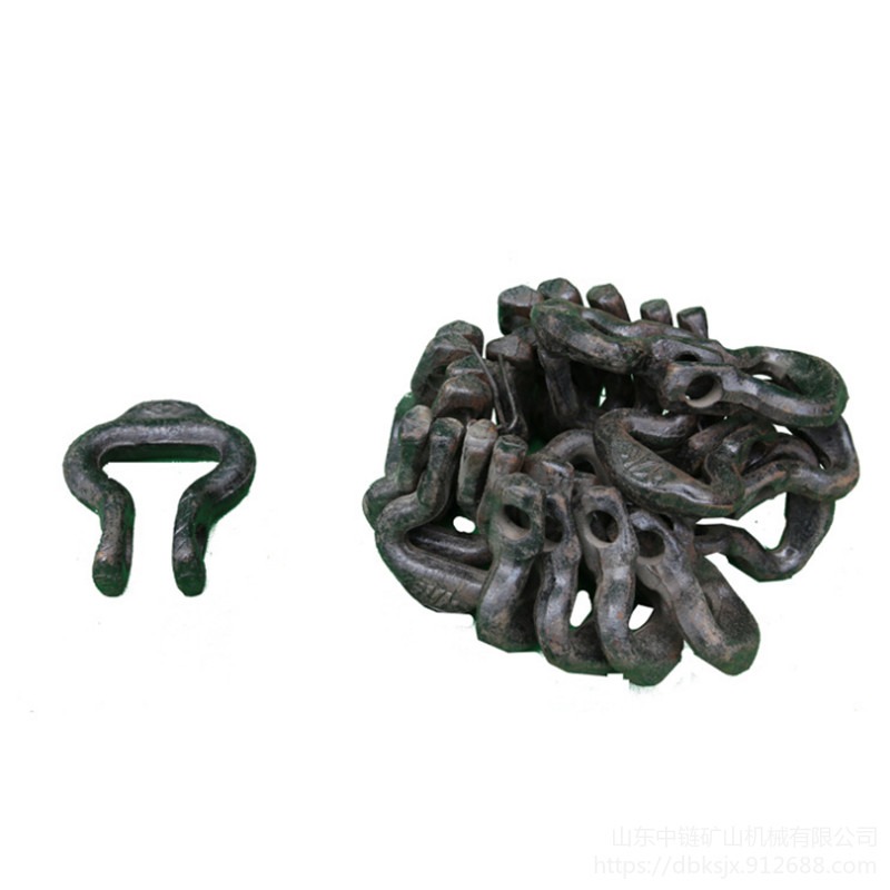 54钢材质D级开口式接链环抗拉伸 不易断裂规格型号全