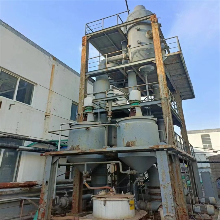 二手多效10吨强制循环蒸发器 材质310S耐高温耐腐蚀 负责安装盛源