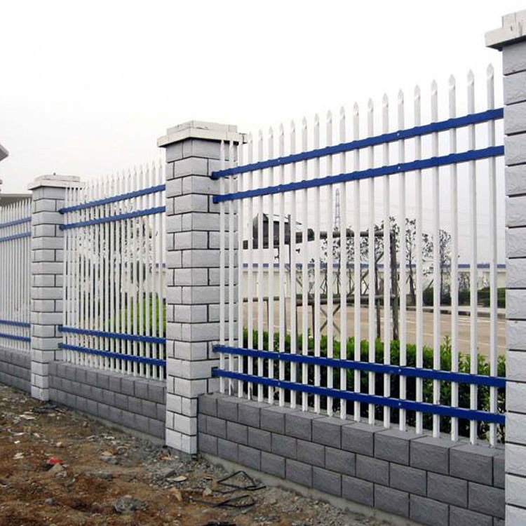 家用围栏 锌钢围墙防护 防护栏 室外小区常用 热镀锌护栏     sdt