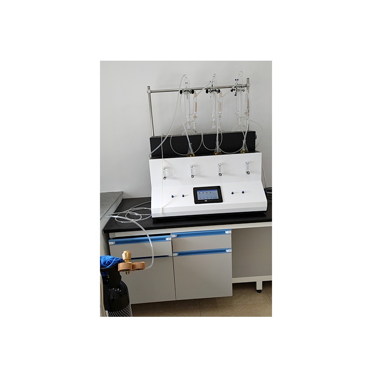 广西中药6联残留量检测仪CYSO2-4氮气吹扫装置二氧化硫蒸馏仪