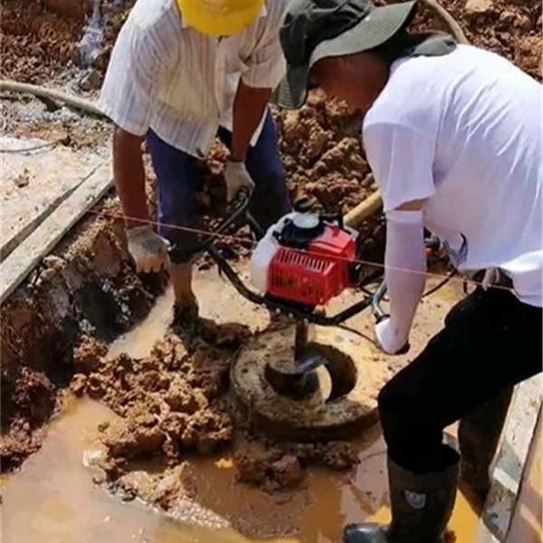 管桩芯掏土机捷亚建筑清理圆孔桩洞泥土好用设备JYD-155A图片