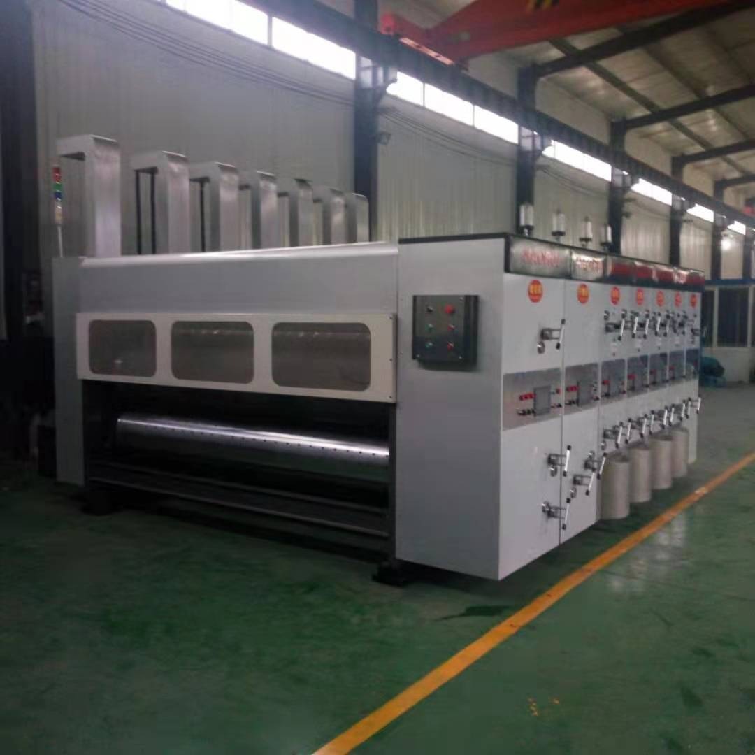 高速水墨印刷机   BY-GYKM高清式高速印刷开槽模切机  高速前缘送纸   博友机械