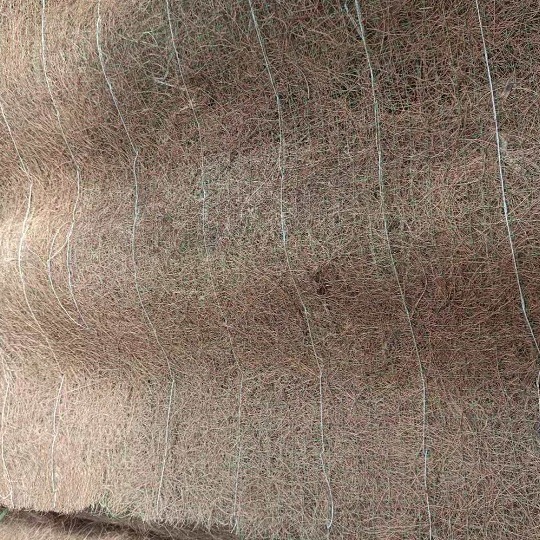 加筋生态椰丝毯 边坡绿化生态草毯 护坡抗冲生物椰丝毯-众汇环保草毯厂家
