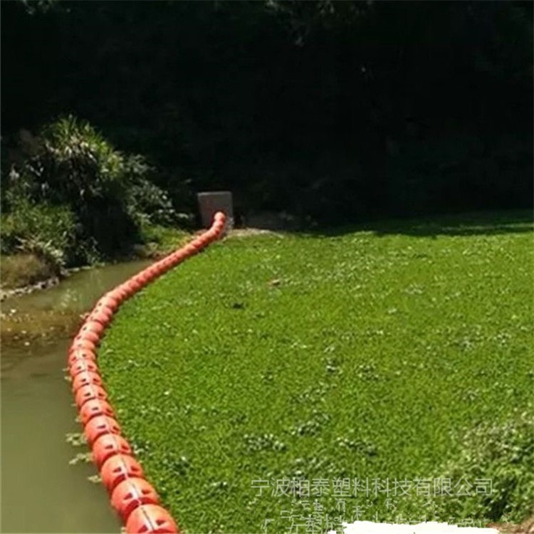 水面拦污排浮体1米长度塑料拦污浮筒规格