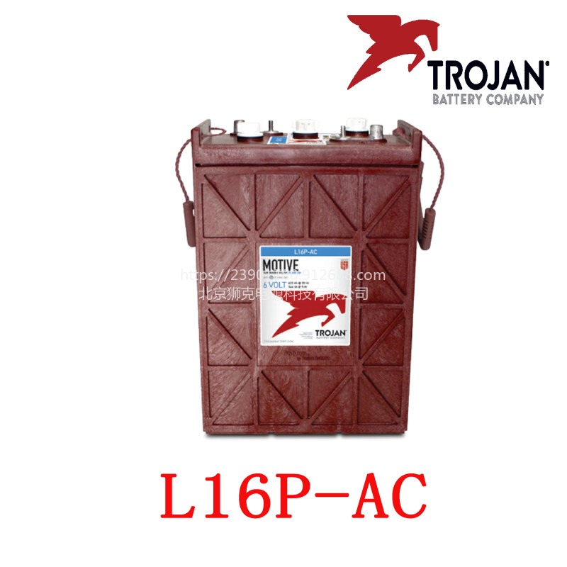 Trojan邱健蓄电池L16P-AC直流动力牵引系列6V420AH蓄电池