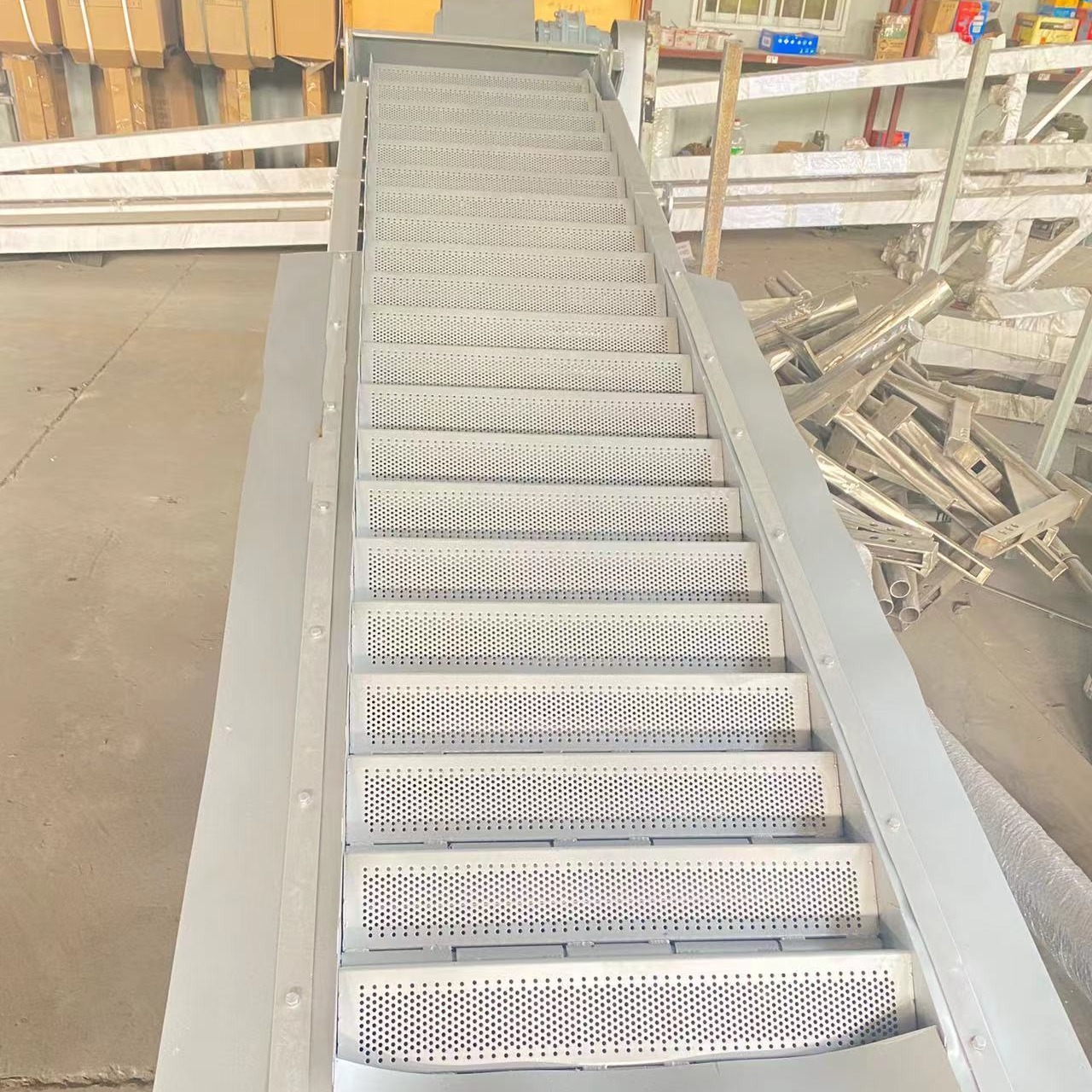 拦污能力强 处理能力高 网板阶梯式格栅机 GX型