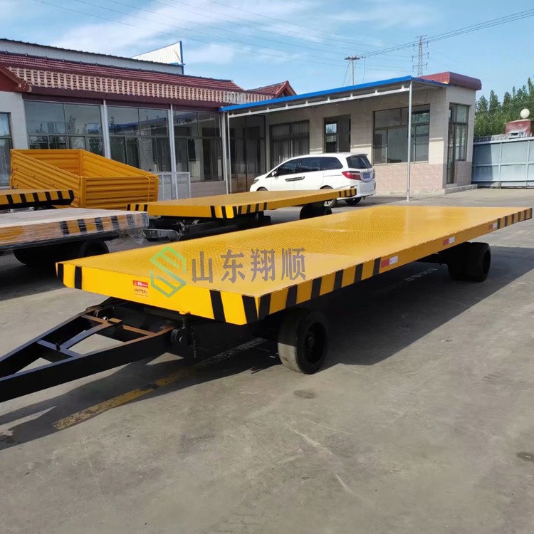 翔顺 PBC-6电动拖挂板车 厂房转运装卸工具车 重型搬运车 可定制