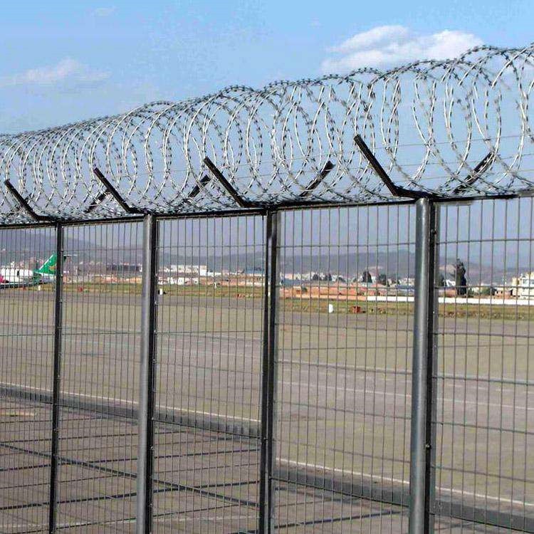 铝包钢机场围栏网-铝包钢机场护栏网-铝包钢机场防护栏