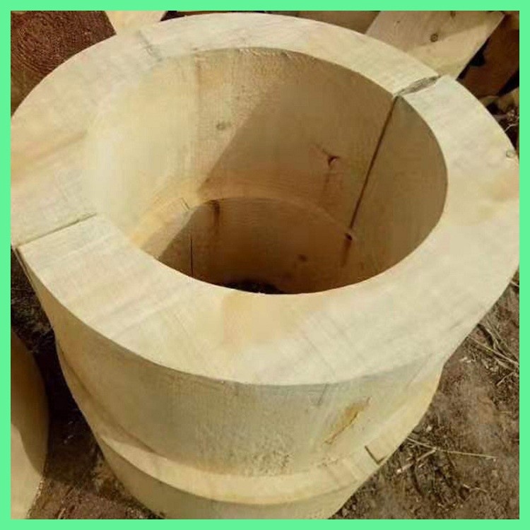 方圆空调木托 大型管道垫木 东腾 管道木托 保温木管托