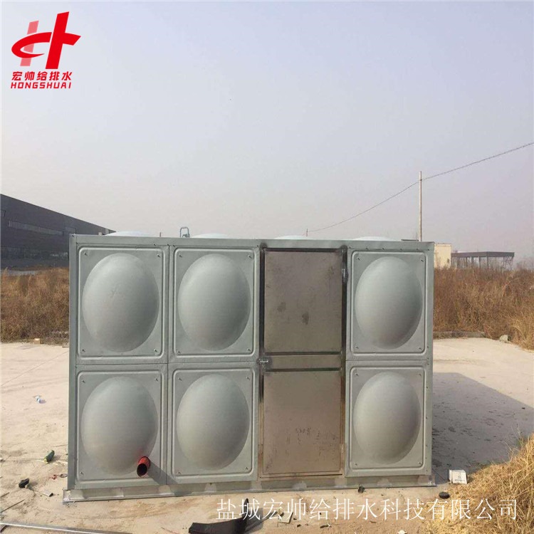 WXB-36-1.0/1.5箱泵一体化生产厂家 不锈钢屋顶焊接式水箱 宏帅
