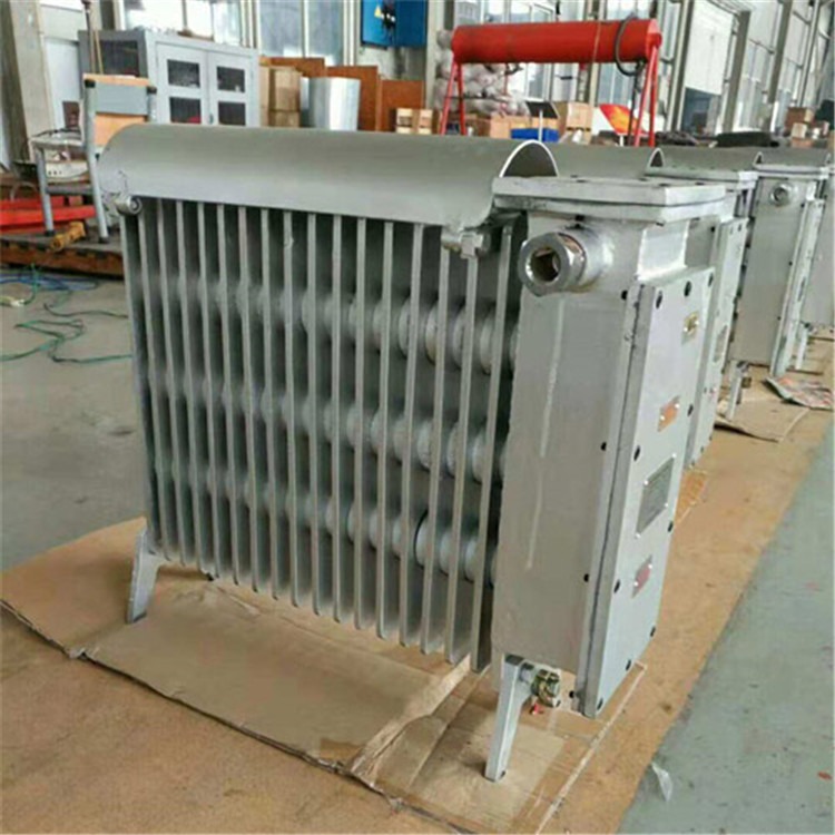 乐森 煤矿用防爆电热取暖器主视图 电热取暖器127V电压2000W功率