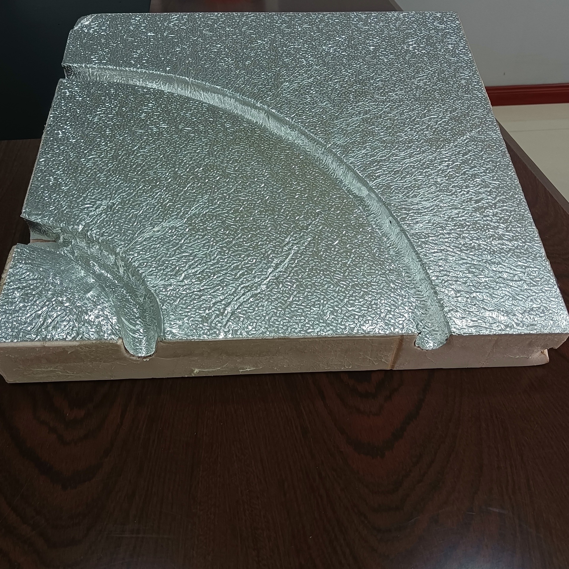干式地暖板   干法地暖板   水暖炕 免回填  预制沟槽    铝板导热   可定制   厂家直销