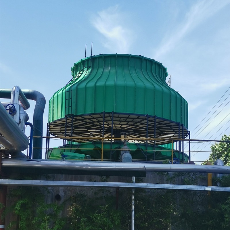 冷却塔 衡水厂家直营玻璃钢冷却塔 400吨无噪声小型塔 噪声特别低