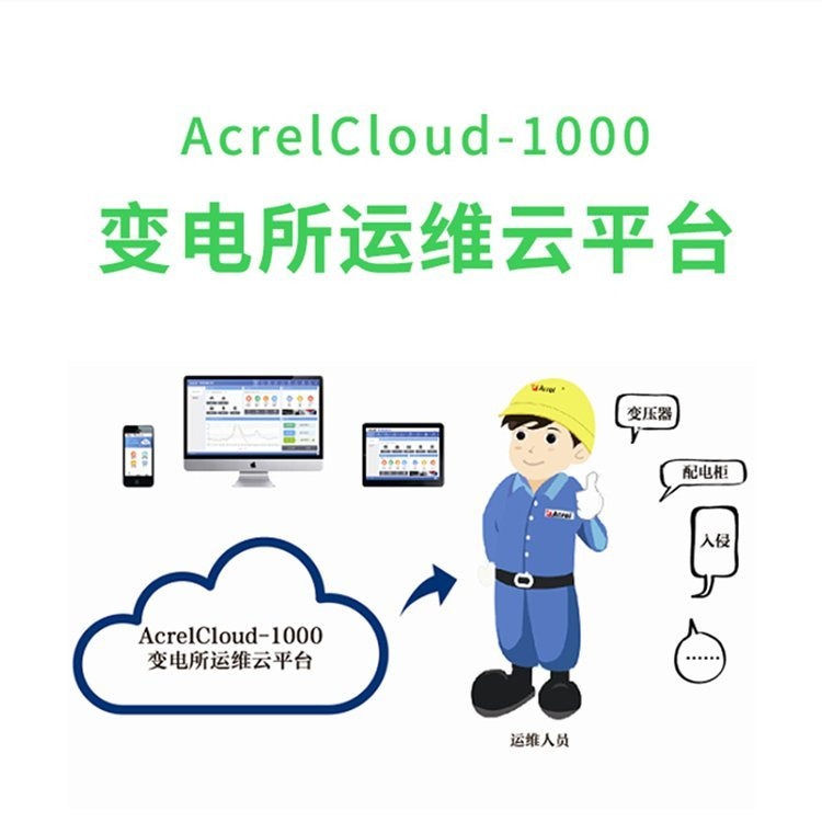 安科瑞AcrelCloud-1000企业运维计量装置  企业变电所运维用能统计分析图片