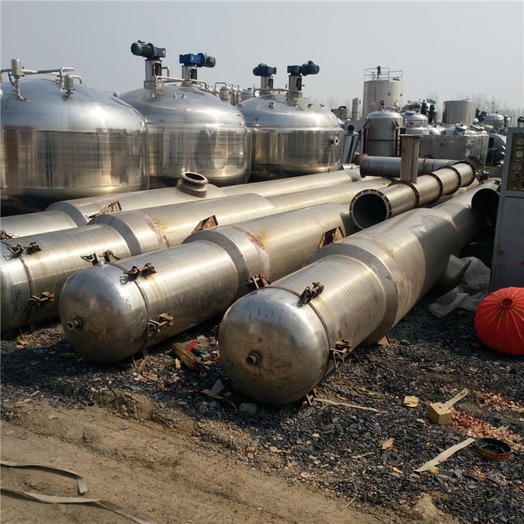 二手降膜废水蒸发器处理 双效蒸发器 大量出售 大成