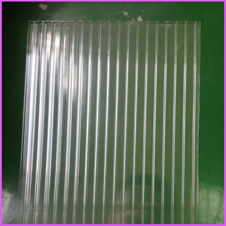 泰安聚碳酸酯中空板 10毫米中空阳光板 双层单腔PC阳光板生产厂家